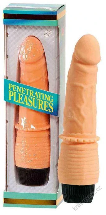 FASCINUJÍCÍ VIBRÁTOR IMITUJÍCÍ PENIS