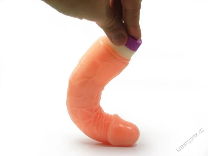 FASCINUJÍCÍ PŘÍJEMNÝ A POHODLNÝ VIBRÁTOR 20 CM