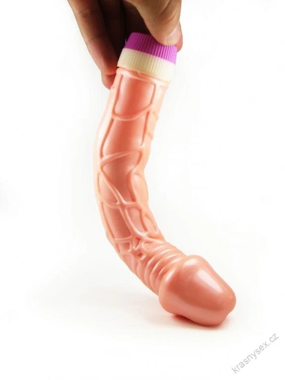 VELMI OBLÍBENÝ VĚTŠÍ VIBRÁTOR 23 CM